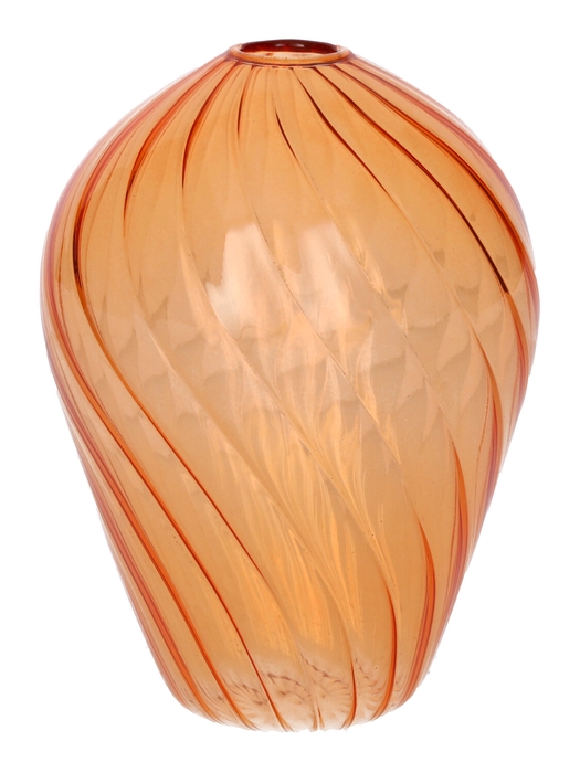 <h4>DF02-665294500 - Bottle Swirl d2.5/9.5xh13 peach</h4>