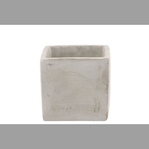 Concrete Pot Square 11x11x11cm