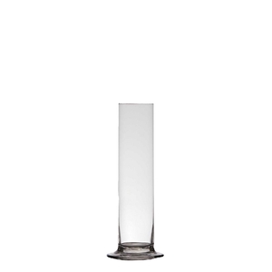 Glas Cilinder/voet d06*15cm