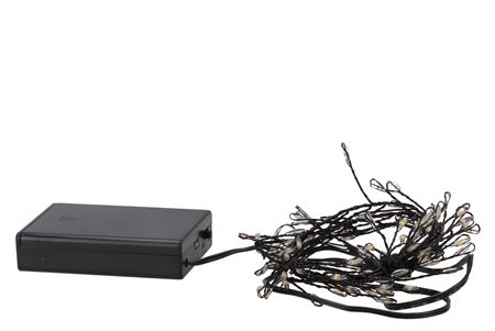 <h4>Led Light Chain Black Cluster 100 Lamps</h4>