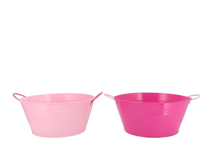 <h4>Zinc Basic Fuchsia/pink Ears Bowl 30x14cm Nm</h4>