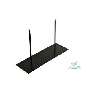METAL FRAME BLACK 2PINS 30*10CM