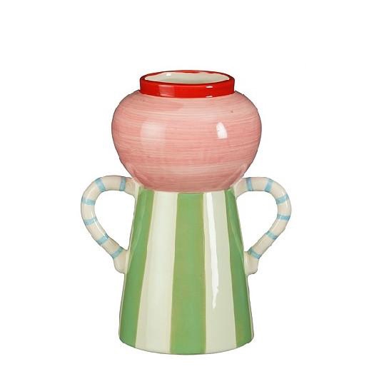 <h4>Keramiek Exclusief Vaas Ghita 18*13*23cm</h4>