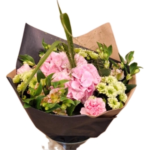 Bq Hydrangea Happy Pink