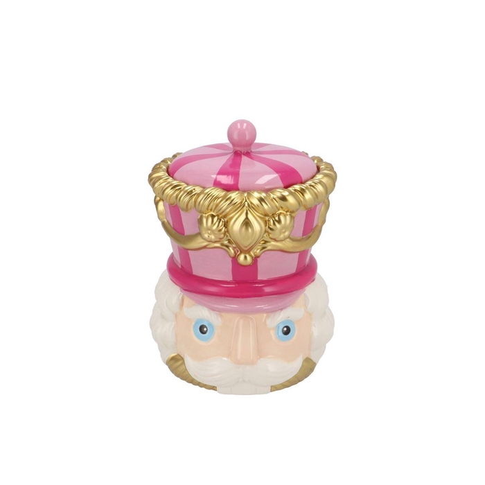 <h4>Candy Nutcracker Pink/lila Jar 14x14x20cm Nm</h4>