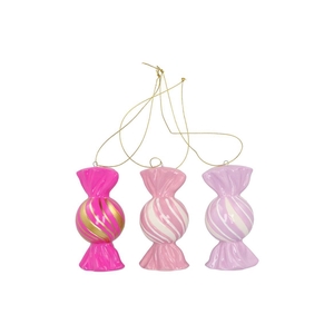 Candy Gold Pink/lila Mix Hanger Round Ass 6x5x10cm Nm