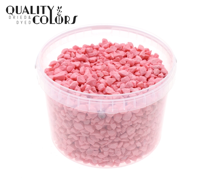 Rocks 3 ltr bucket Pink