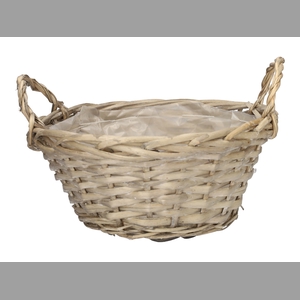 DF07-665740900 - Basket Whimsy d32xh12.5/18.5 natural