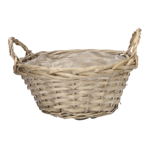 DF07-665741300 - Basket Whimsy d28xh11.5/17.5 natural