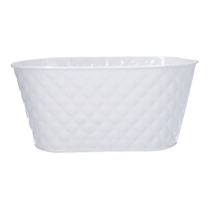 Planter Melody 25x13x12 white