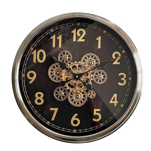 <h4>Clock Gear Ø50cm Silver 26940</h4>
