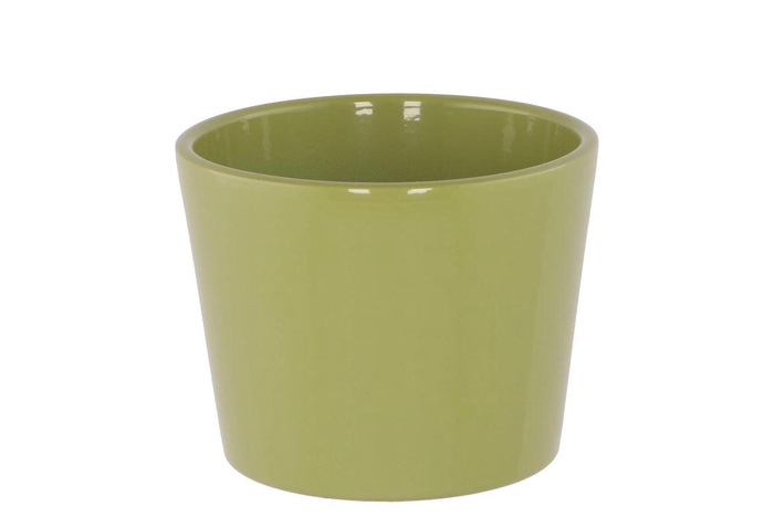 <h4>Ceramic Amazone Green Pot 11cm Nm</h4>