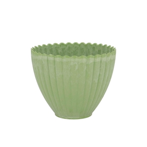 Melamine Lisa Pistache Pot 13x10x12cm
