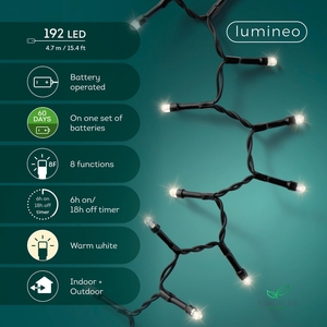 LED DURAWISE COMPACT LIGHTS BLACK WIRE WARMWHITE 470CM