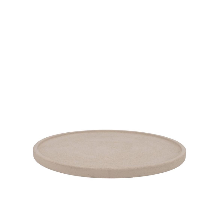 <h4>Porto Sand Plate 35x35x2cm</h4>