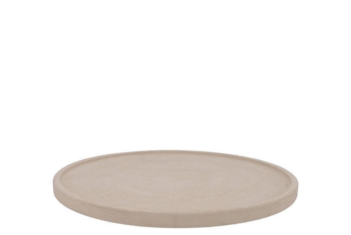Porto Sand Plate 35x35x2cm