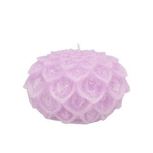 Candle Dahlia Lilac 12x8cm Nm