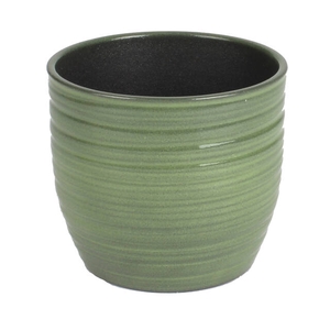 Pot Bergamo Ceramics Ø13xH12cm green