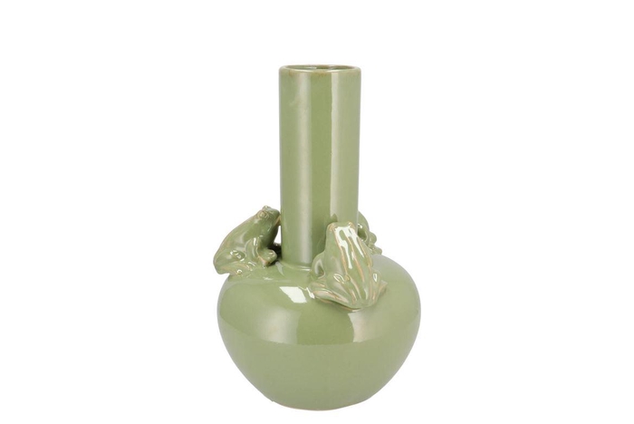 <h4>Frog Pistache Vase Tube 20x20x28cm Nm</h4>