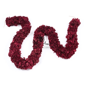 Guirnaldes Hydrangea 2meter Red05