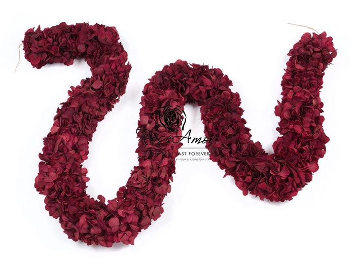 <h4>Guirnaldes Hydrangea 2meter Red05</h4>