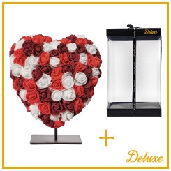 <h4>Liefde Foam hart 25cm+standaard</h4>