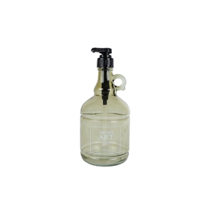 Zeeppomp 1500ml gr. glas 12x12x24cm