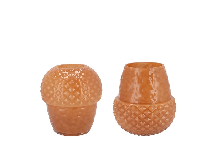 <h4>Lina Scottish Spice Vase Acorn 15x15x14cm</h4>