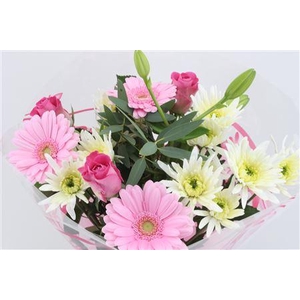 Boeket Splash Roze