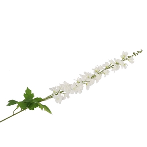 Silk Delphinium Tak White 115cm Nm
