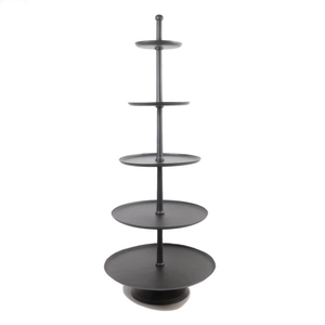 Etagere Alu Black Matt ø71x172