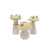 Bird Mushroom Vase Sand Ass 14x14x20cm Nm