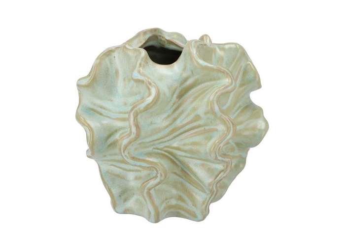 <h4>DION GREEN VASE 21X21X20CM DION GRE</h4>
