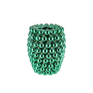 Christmasball Green Vase 27x27x33cm Nm
