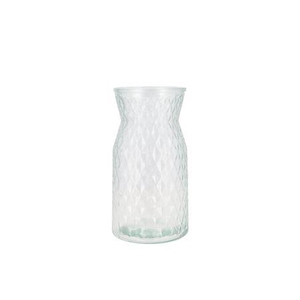 Diamond Clear Vase 12x20cm Nm