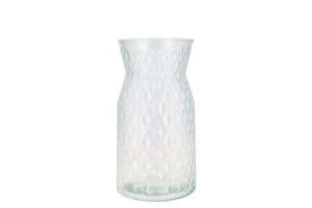 <h4>Diamond Clear Vase 12x20cm Nm</h4>