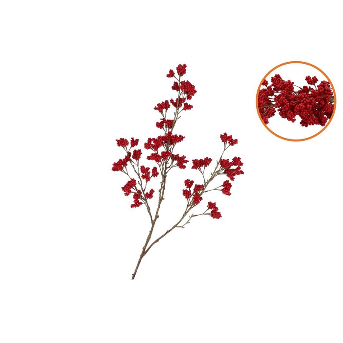 <h4>Silk Berry Spice Fiery Red 108cm</h4>