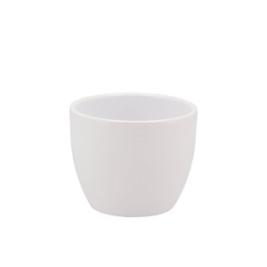 Ceramic Pot White Matt 7cm