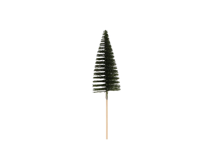 Pick Shine Xmas Tree Majestic Green Ass 50cm Ass Per 24
