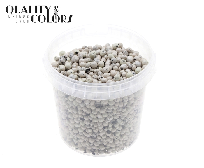 Terracotta pearls 1 ltr bucket Beige