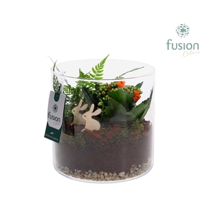 Glas Lucille met Pasen Arrangement