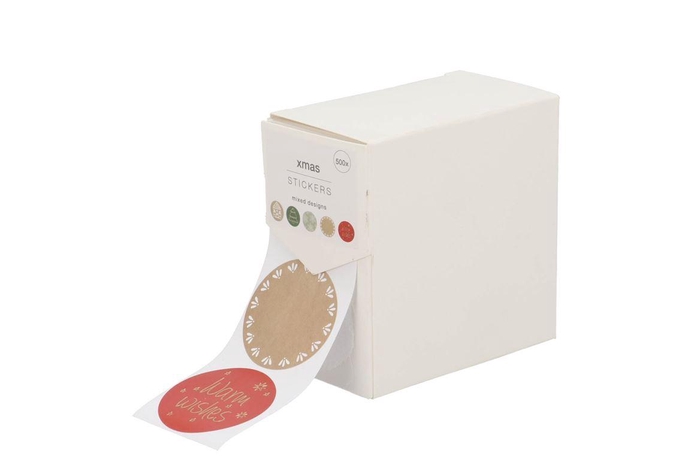 <h4>Stickers Xmas 40mm P/500 Nm</h4>