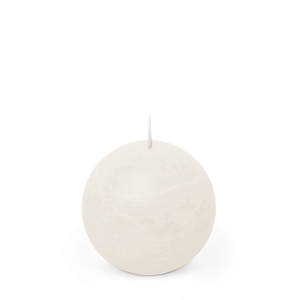 Kaars Bolkaars d08cm rustiek