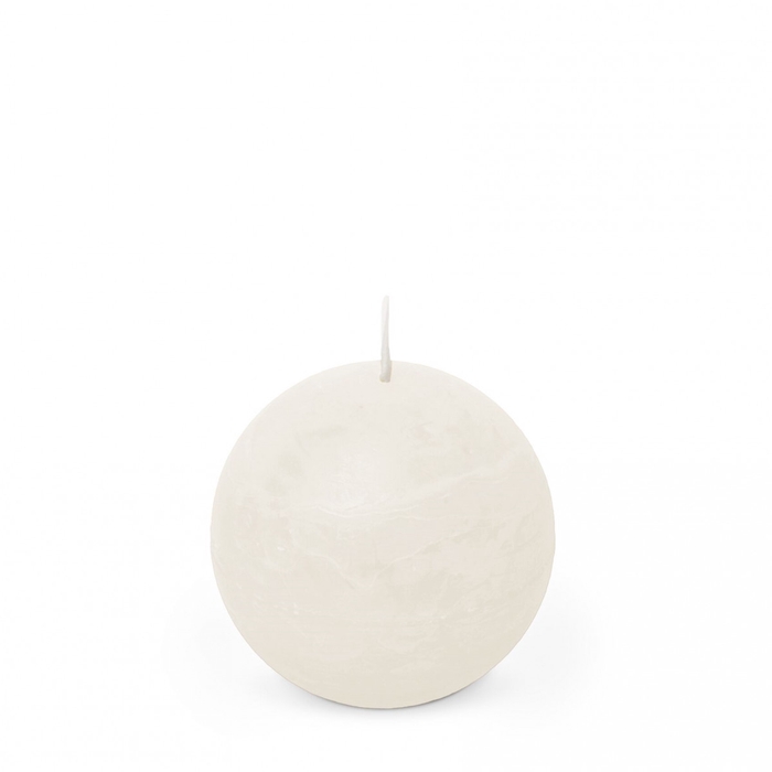 <h4>Kaars Bolkaars d08cm rustiek</h4>