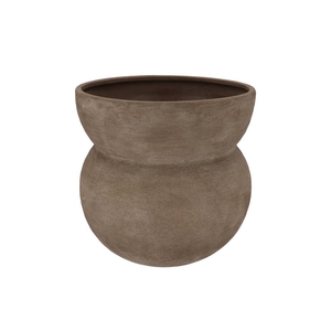 Florence Antique Bronze Vase Bulb 35x35x34cm Nm