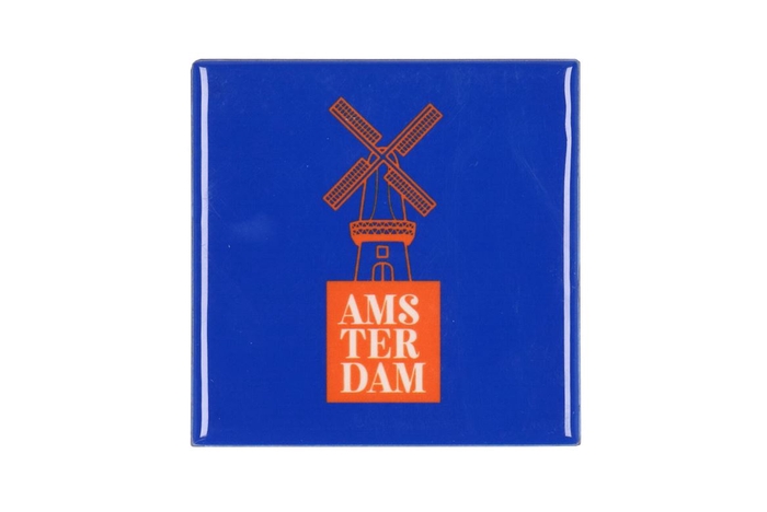 Tile Amsterdam Blue 10x10x1cm Nm