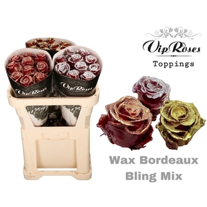 R Gr Wax Bordeaux Bling Mix