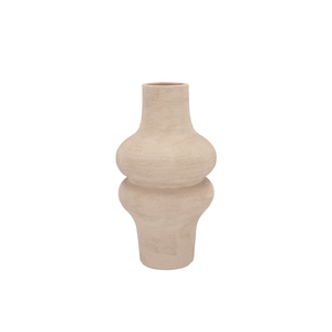 Lisboa Sand Vase Bulb High 18x18x34cm
