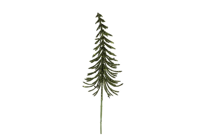 Pick Shine Christmas Tree Majestic Green 38cm Per