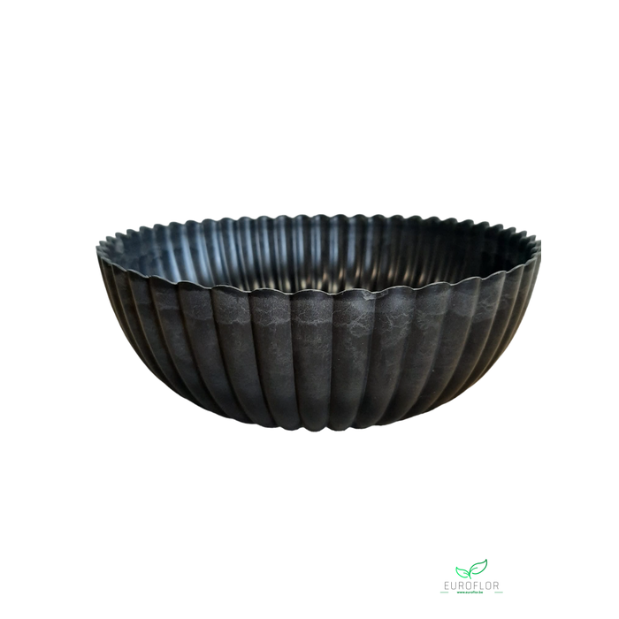 <h4>MELAMINE BOWL BASIC GREY D25X9CM</h4>